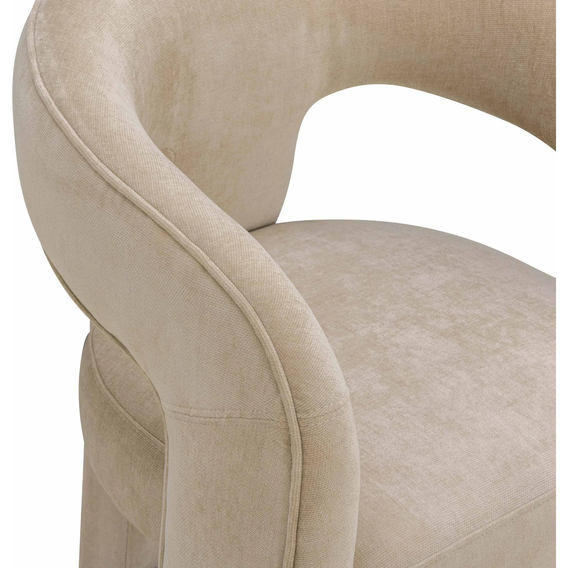Malone Performance Chenille Counter Stool by TOV Furniture. Made from fabric, metal, plywood in a unique style.
