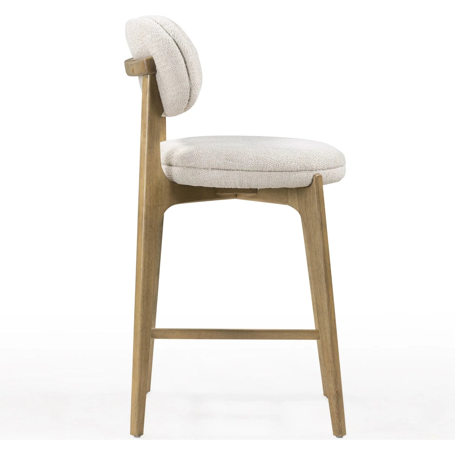 007 SI-2454294 | Additional Silo | Carnation Performance Fabric Counter Stool by TOV Furniture. Made from fabric, plywood, rubberwood in a unique style.