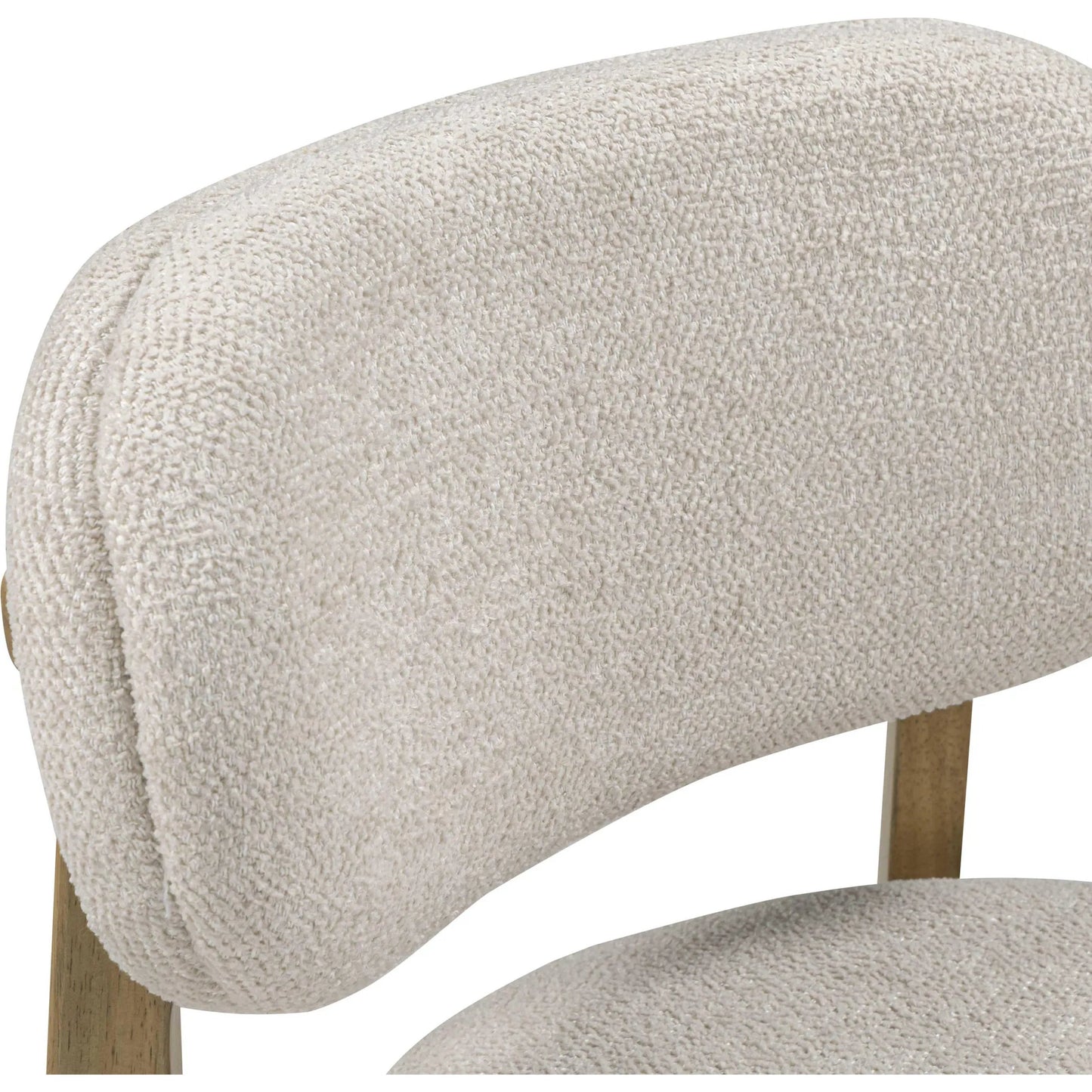 012 SI-2454294 | Closeup | Carnation Performance Fabric Counter Stool by TOV Furniture. Made from fabric, plywood, rubberwood in a unique style.