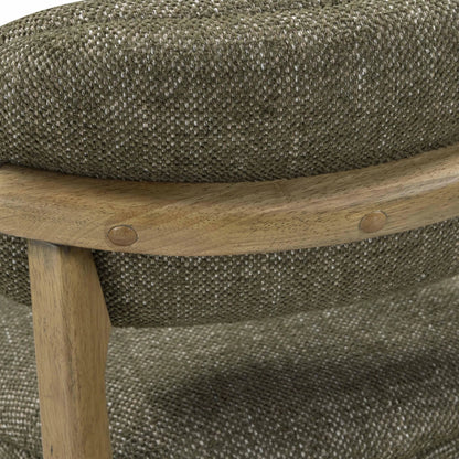 Carnation Performance Fabric Counter Stool by TOV Furniture. Made from fabric, plywood, rubberwood in a unique style.