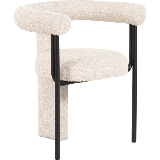 Synn Performance Boucle Dining Chair by TOV Furniture. Made from unique in a transitional style.