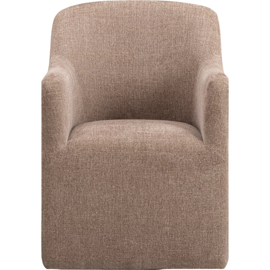 Helena Tall Textured Weave Performance Dining Chair by TOV Furniture. Made from fabric, plywood in a unique style.
