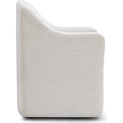 Helena Tall Textured Weave Performance Dining Chair by TOV Furniture. Made from fabric, plywood in a unique style.