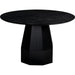 Brocha Wood Round Dining Table by TOV Furniture. Made from ash, mdf, rubberwood, veneer in a unique style.