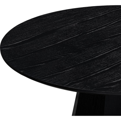 Brocha Wood Round Dining Table by TOV Furniture. Made from ash, mdf, rubberwood, veneer in a unique style.