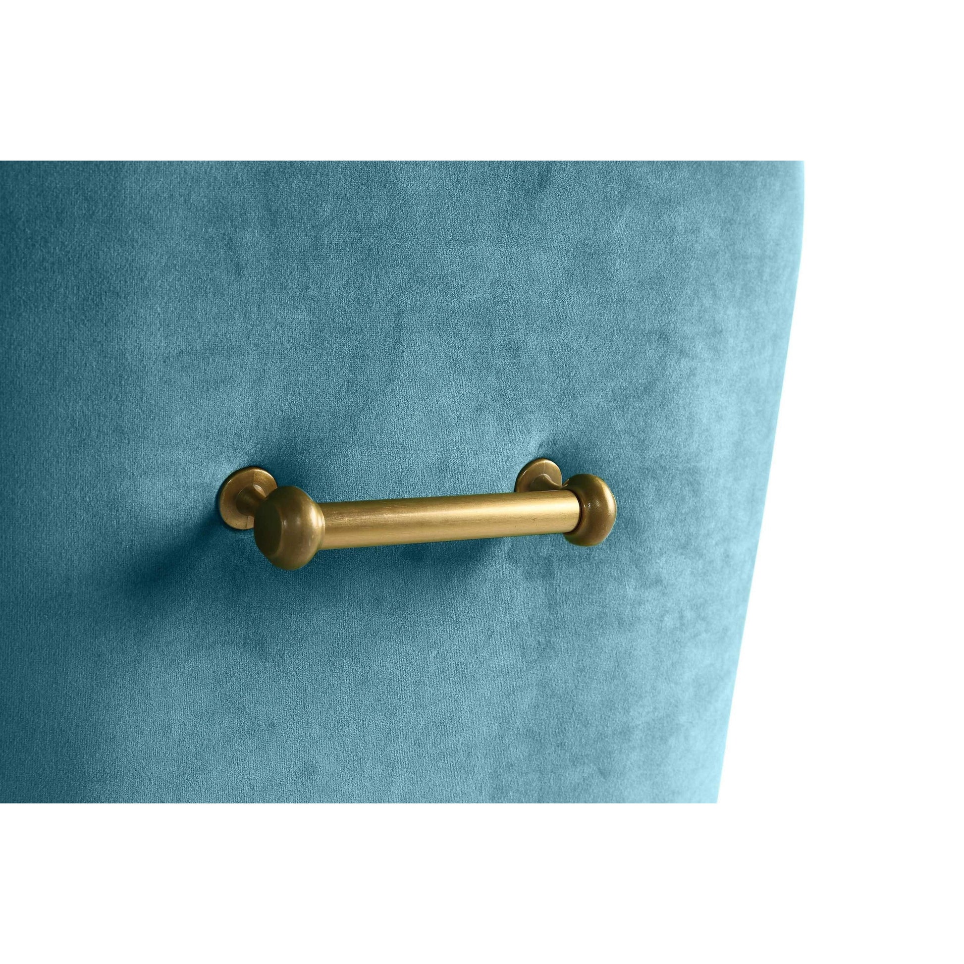 Beatrix Side Chair by TOV Furniture. Made from velvet in a modern style.