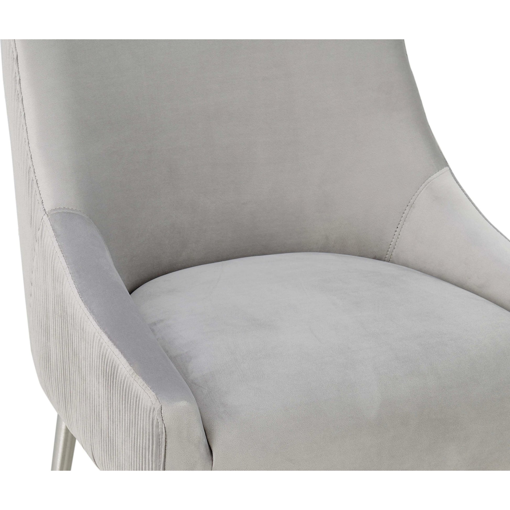 Beatrix Pleated Bar Stool by TOV Furniture. Made from unique in a modern style.