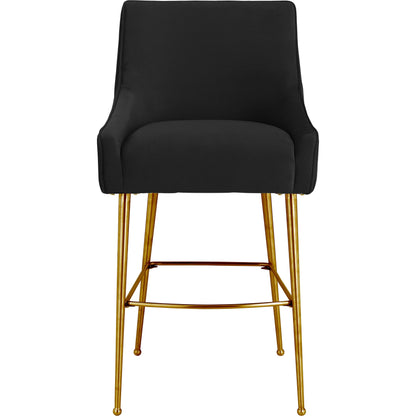 Beatrix Pleated Bar Stool by TOV Furniture. Made from unique in a modern style.