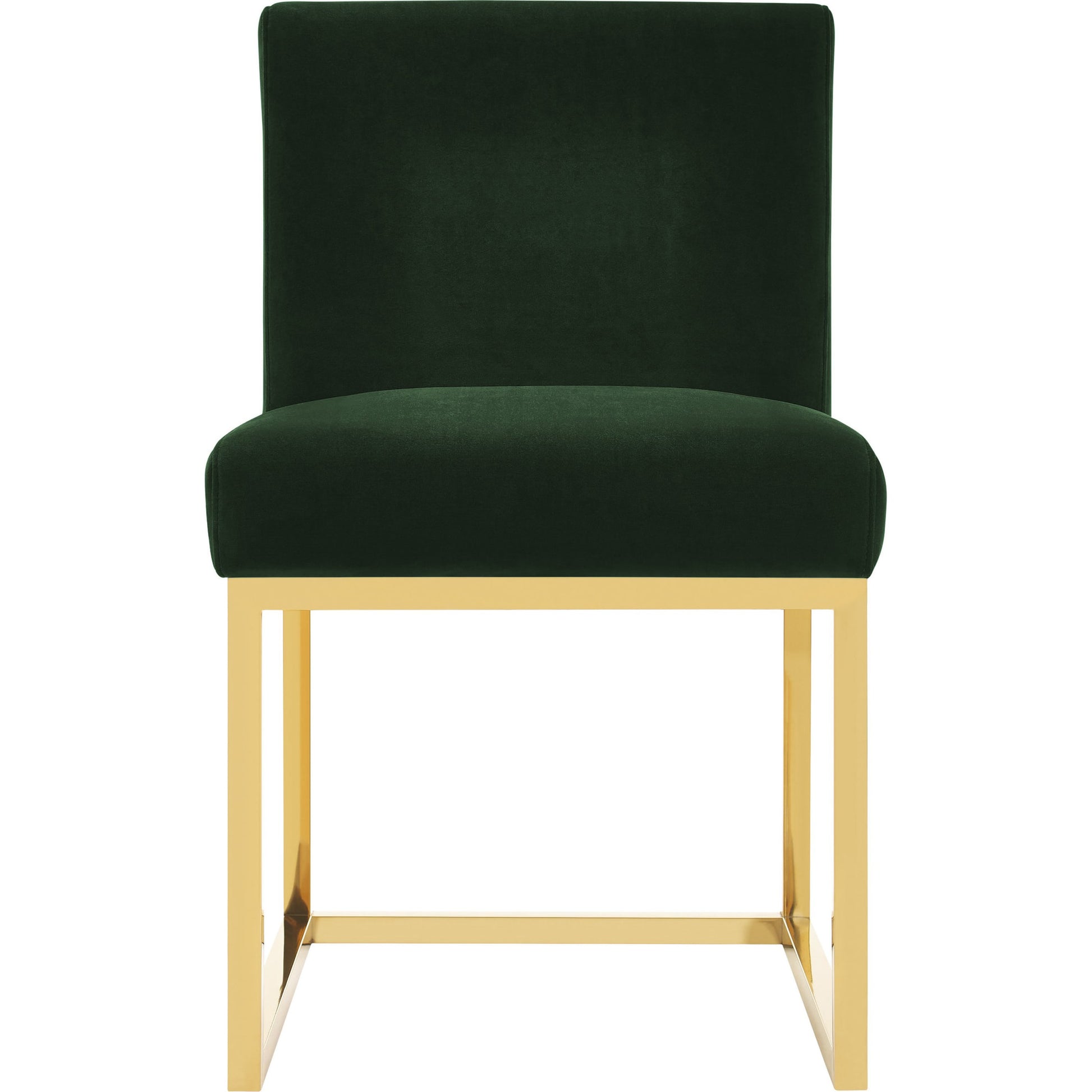 Haute Chair by TOV Furniture in black. Made from velvet, wood in a modern style.
