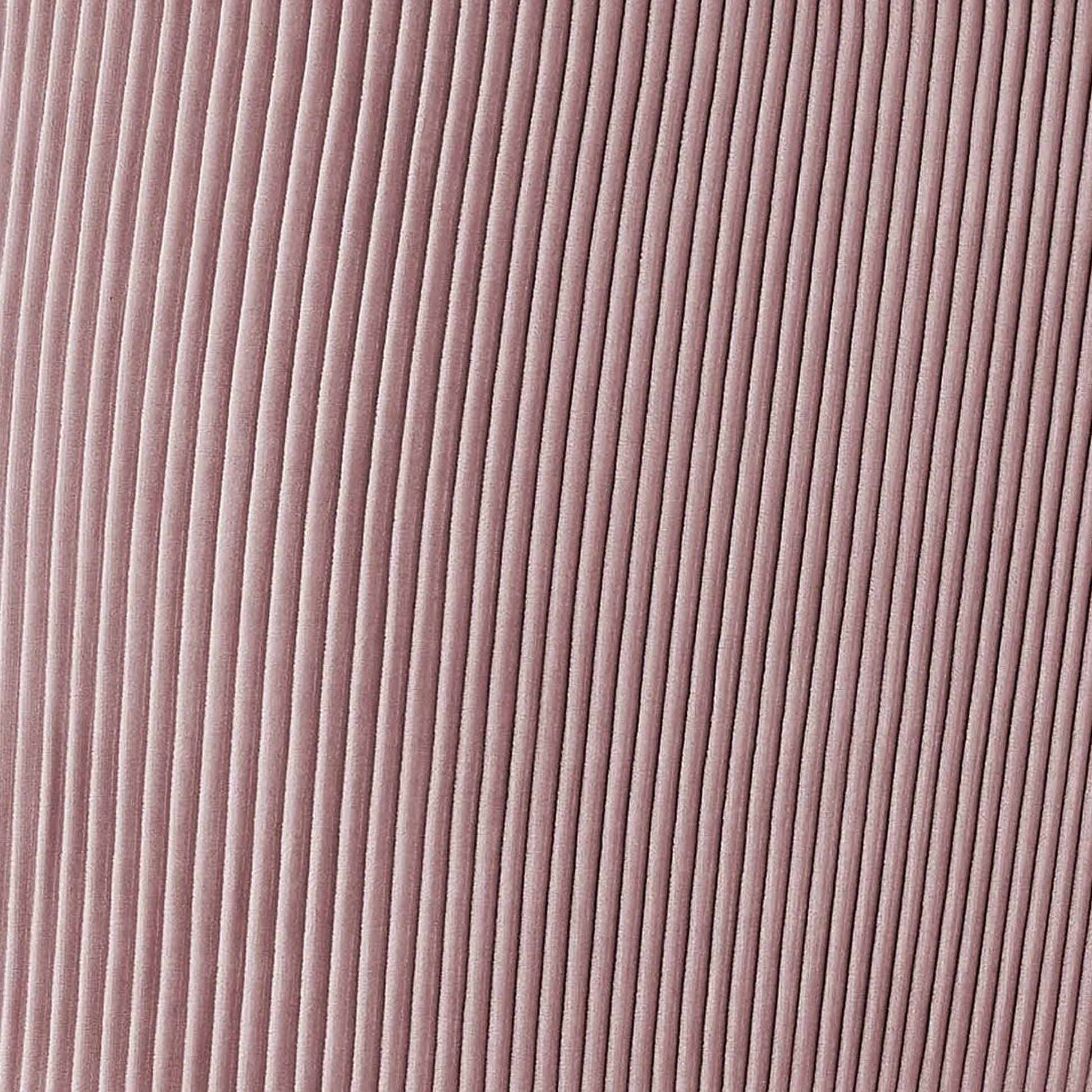 Beatrix Pleated Velvet Side Chair by TOV Furniture in mauve. Made from velvet in a modern style.