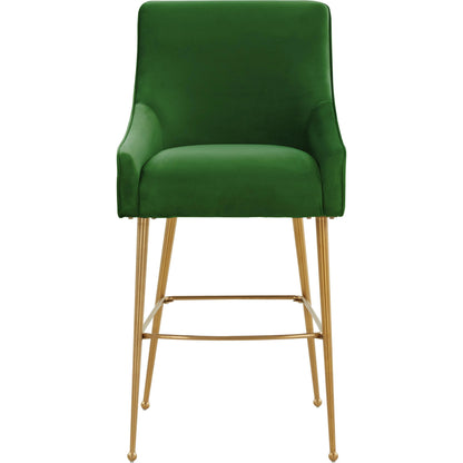 Beatrix Velvet Counter Stool by TOV Furniture. Made from velvet in a modern style.