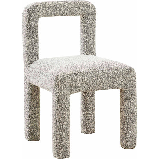 Hazel Boucle Dining Chair by TOV Furniture. Made from boucle, wood in a modern style.