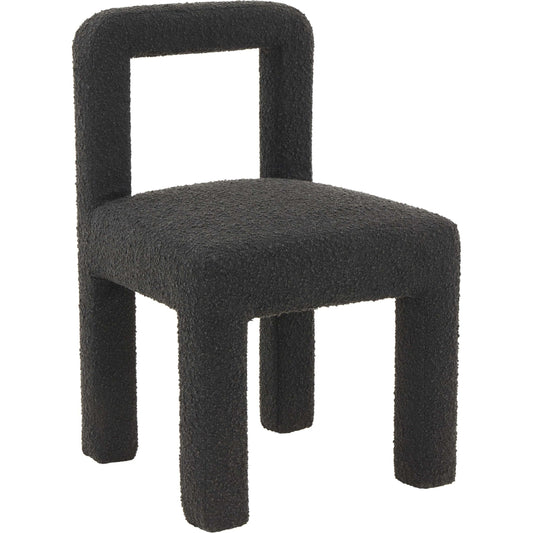 Hazel Boucle Dining Chair by TOV Furniture. Made from boucle, wood in a modern style.