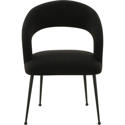 Rocco Boucle Dining Chair by TOV Furniture. Made from unique in a modern style.
