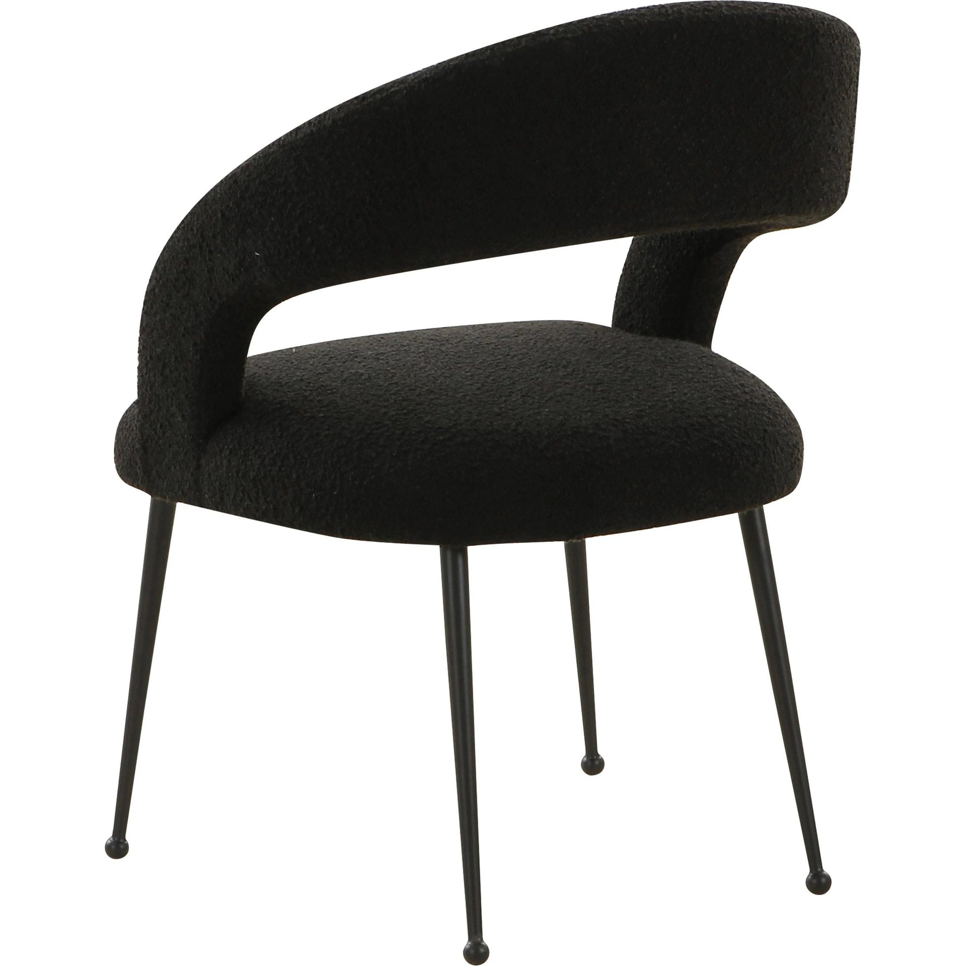 Rocco Boucle Dining Chair by TOV Furniture. Made from unique in a modern style.