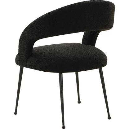 Rocco Boucle Dining Chair by TOV Furniture. Made from unique in a modern style.