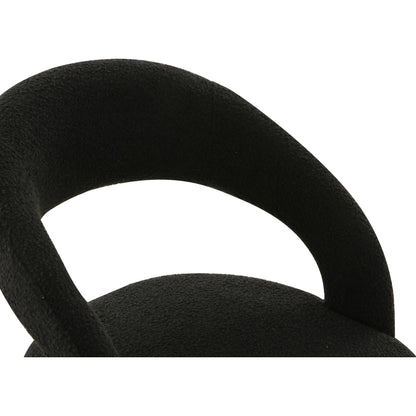 Rocco Boucle Dining Chair by TOV Furniture. Made from unique in a modern style.