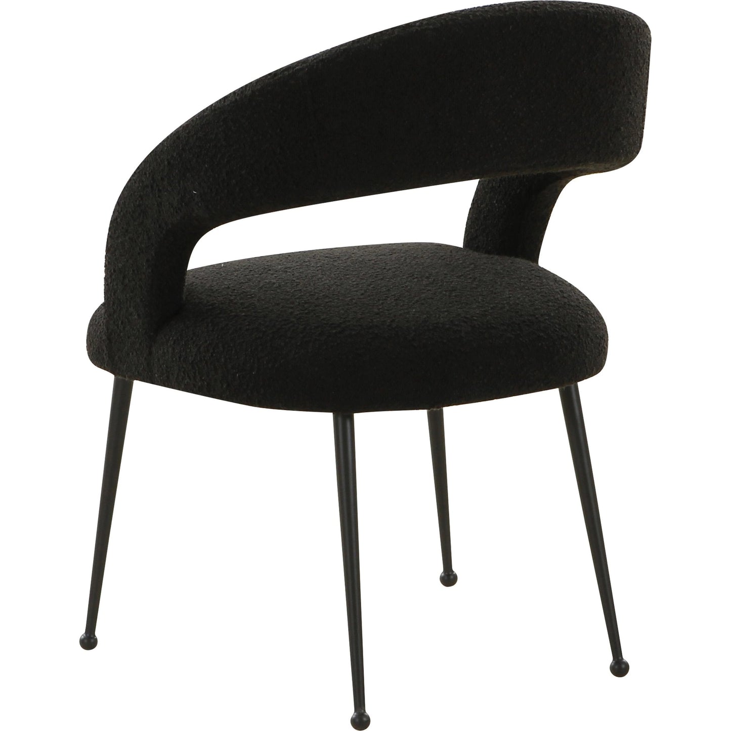 007 SI-2107513 | Additional Silo | Rocco Boucle Dining Chair by TOV Furniture. Made from unique in a modern style.