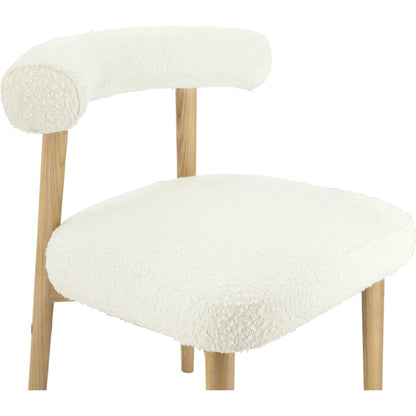 Spara Boucle Side Chair by TOV Furniture. Made from unique in a modern style.