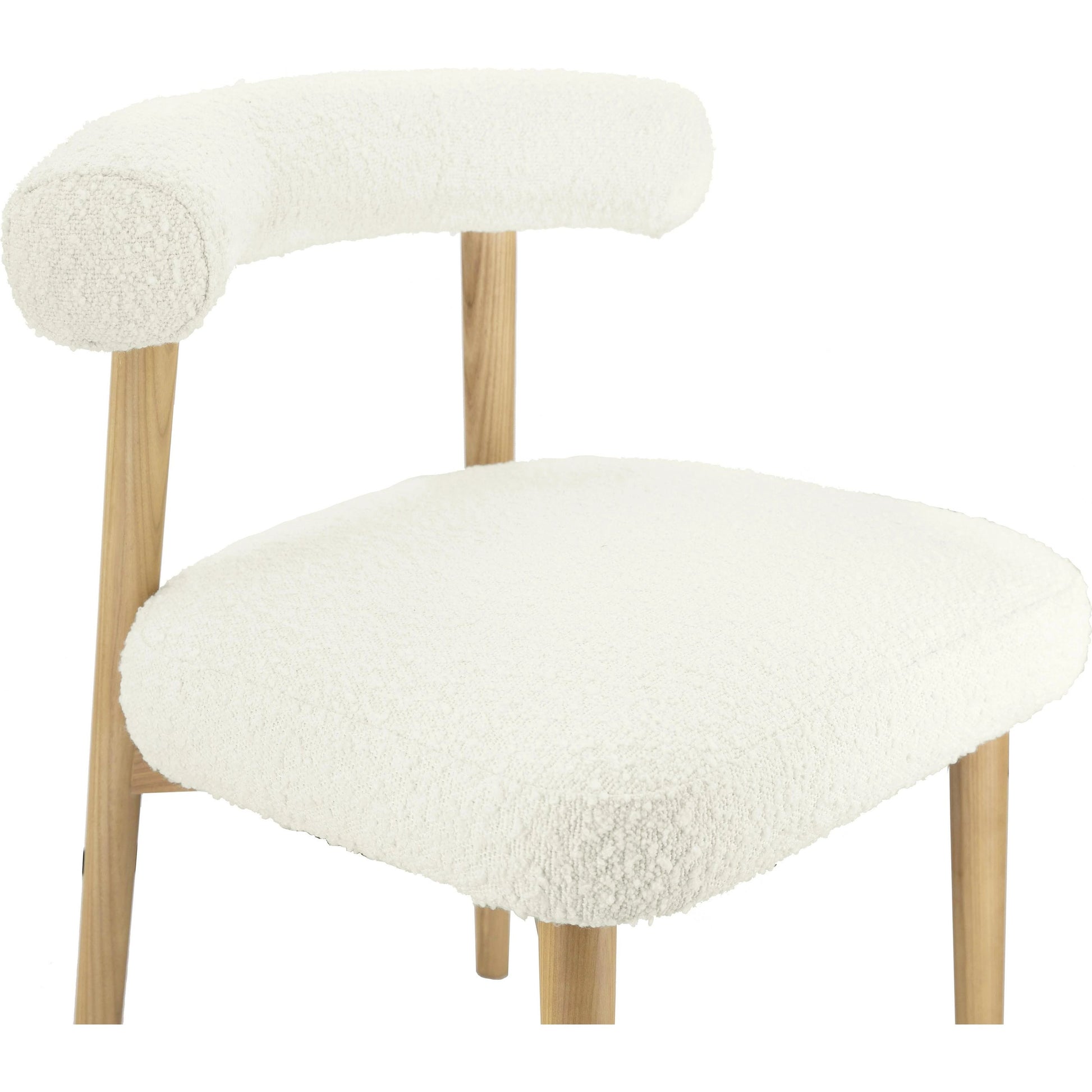 Spara Boucle Side Chair by TOV Furniture. Made from unique in a modern style.