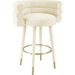 Betty Velvet Barstool by TOV Furniture. Made from unique in a modern style.