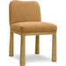Tiara Velvet Oak Dining Chair by TOV Furniture. Made from plywood, velvet, wood in a traditional style.