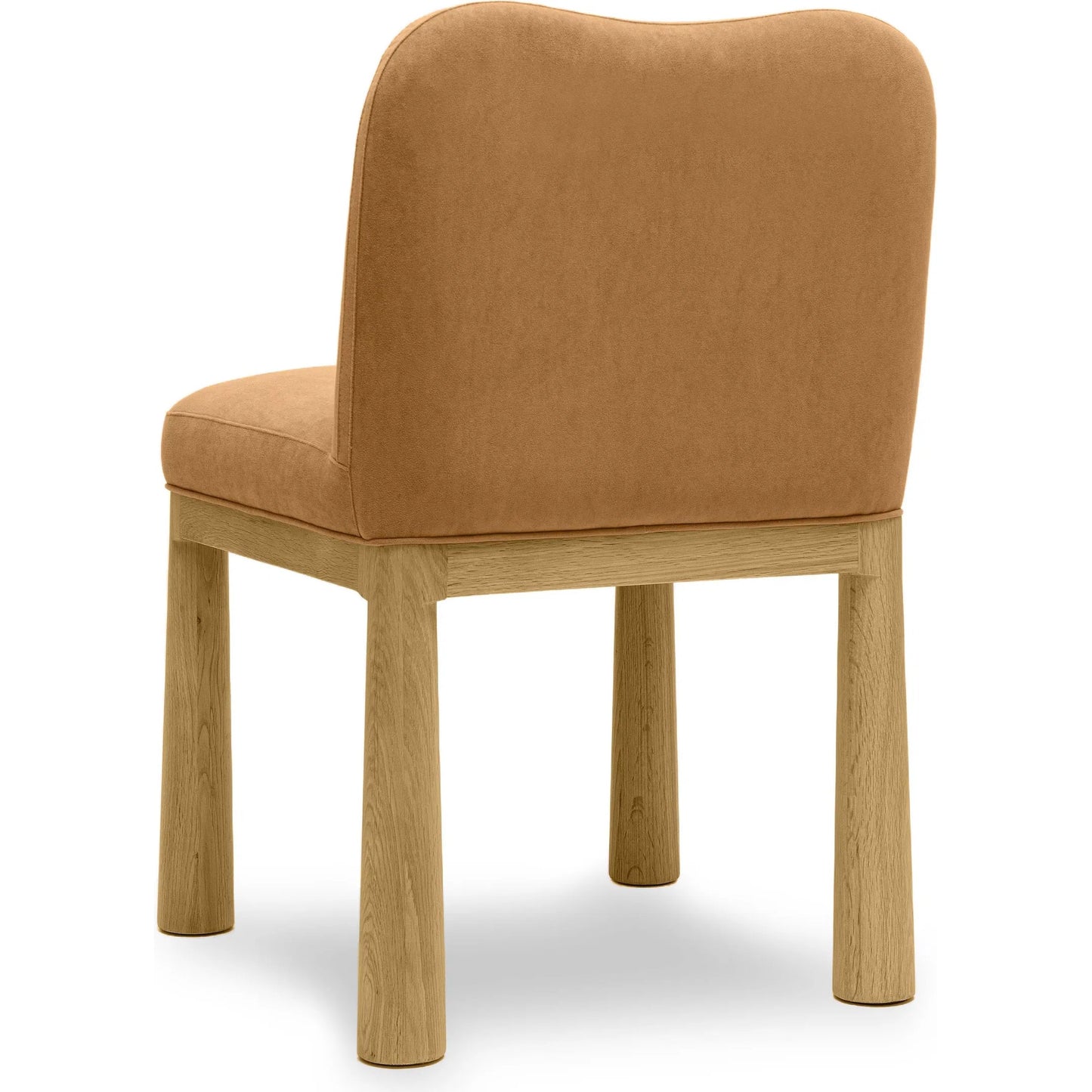 004 SI-2248533 | Additional Silo | Tiara Velvet Oak Dining Chair by TOV Furniture. Made from plywood, velvet, wood in a traditional style.