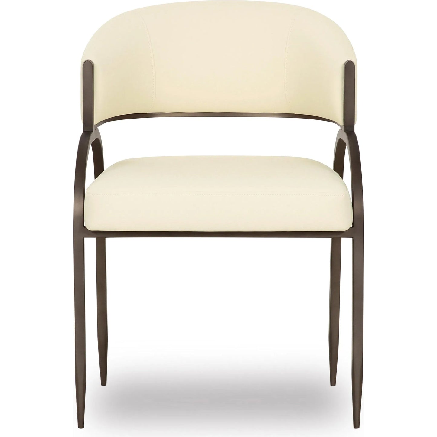 003 SI-2321029 | Additional Silo | Tatum Performance Vegan Leather Dining Chair by TOV Furniture. Made from pu leather, plywood, stainless steel in a transitional style.