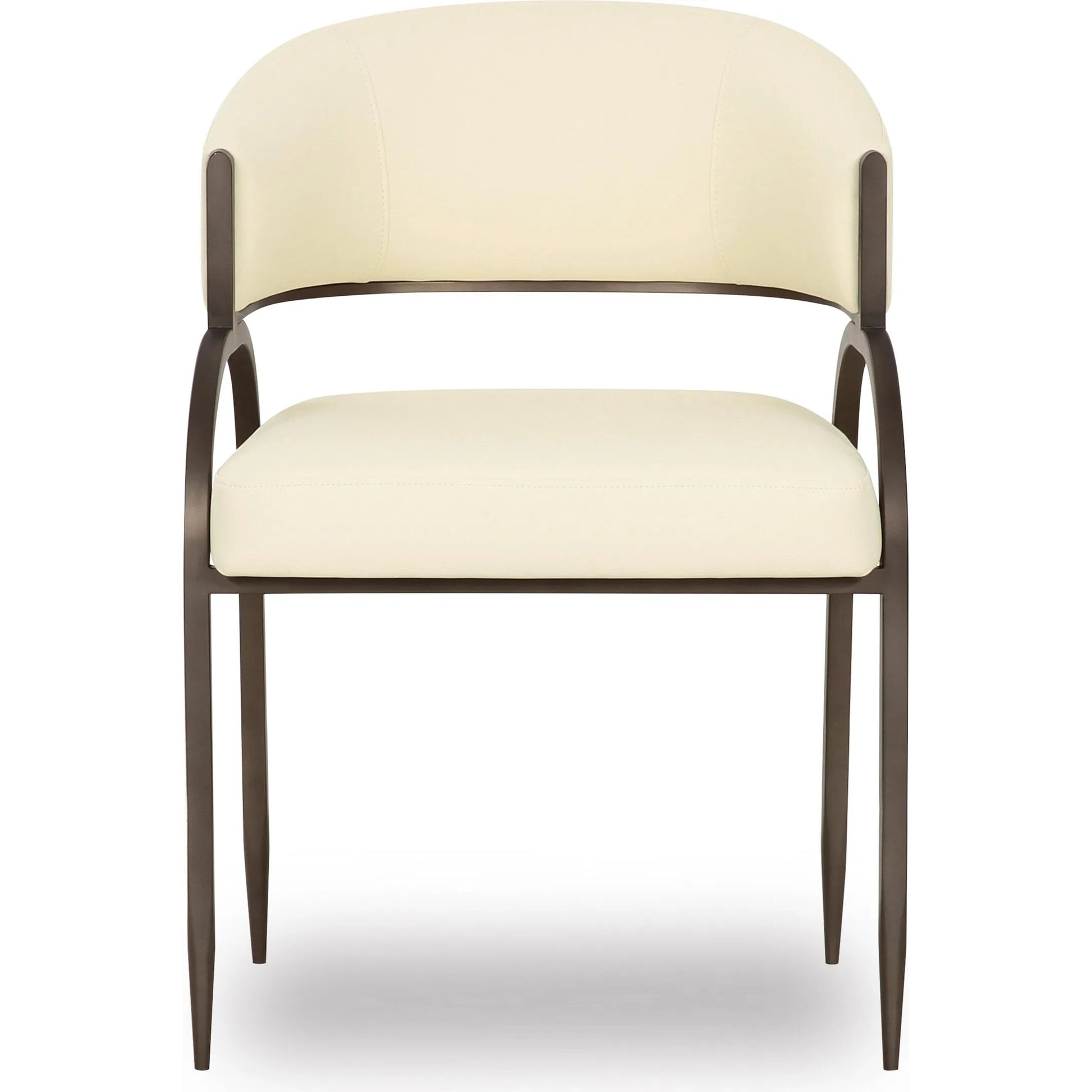 Tatum Performance Vegan Leather Dining Chair by TOV Furniture. Made from pu leather, plywood, stainless steel in a transitional style.