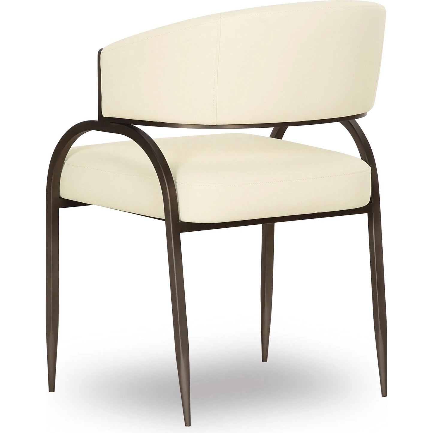 004 SI-2321029 | Additional Silo | Tatum Performance Vegan Leather Dining Chair by TOV Furniture. Made from pu leather, plywood, stainless steel in a transitional style.