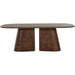 Gladyss Burl Oval Dining Table by TOV Furniture. Made from mdf, veneer in a transitional style.