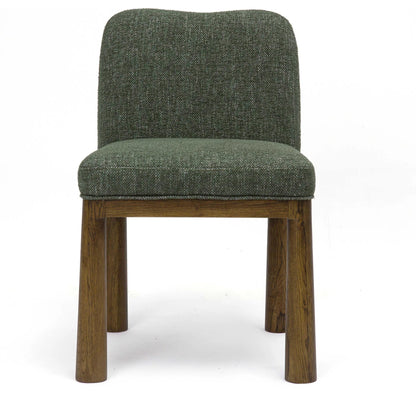 Tiara Performance Basketweave Fabric Dining Chair by TOV Furniture. Made from fabric, plywood, wood in a traditional style.