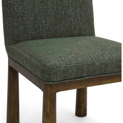 Tiara Performance Basketweave Fabric Dining Chair by TOV Furniture. Made from fabric, plywood, wood in a traditional style.