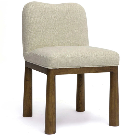 Tiara Performance Basketweave Fabric Dining Chair by TOV Furniture. Made from fabric, plywood, wood in a unique style.