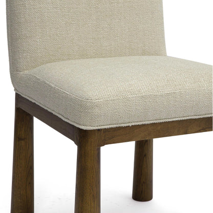 Tiara Performance Basketweave Fabric Dining Chair by TOV Furniture. Made from fabric, plywood, wood in a traditional style.