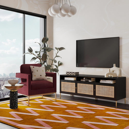 Sierra Media Console by TOV Furniture. Made from unique in a cottage & farmhouse style.