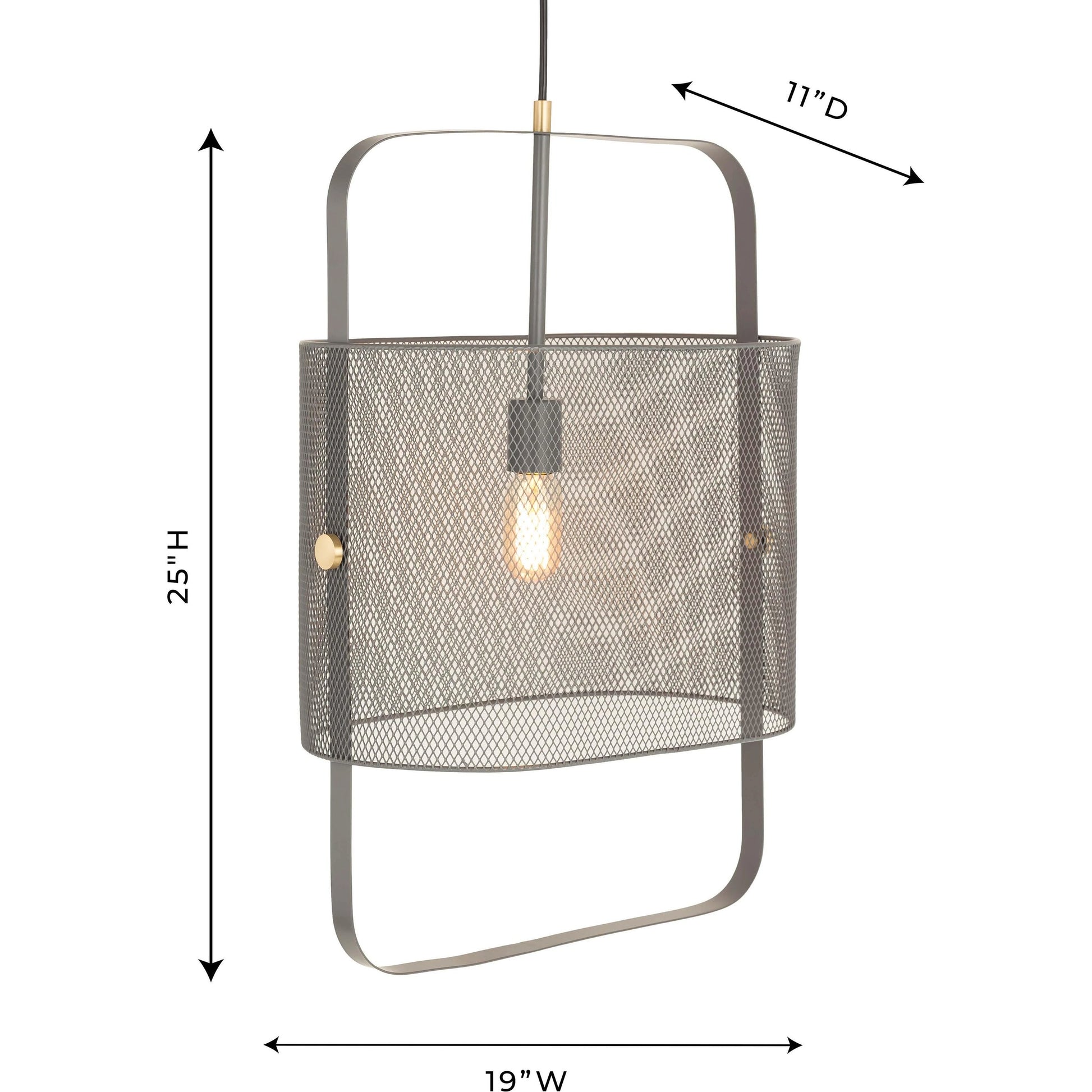 Klaus Pendant by TOV Furniture. Made from iron in a modern style.