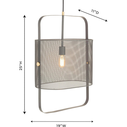 Klaus Pendant by TOV Furniture. Made from iron in a modern style.