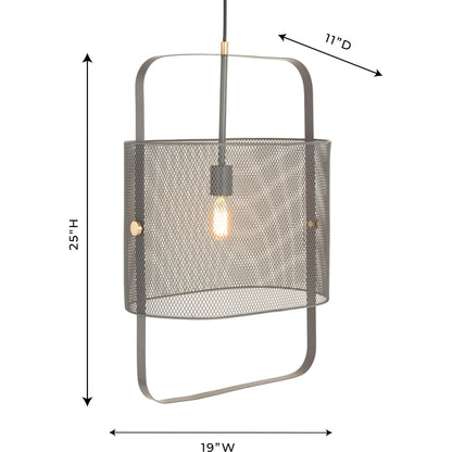 Klaus Pendant by TOV Furniture. Made from iron in a modern style.