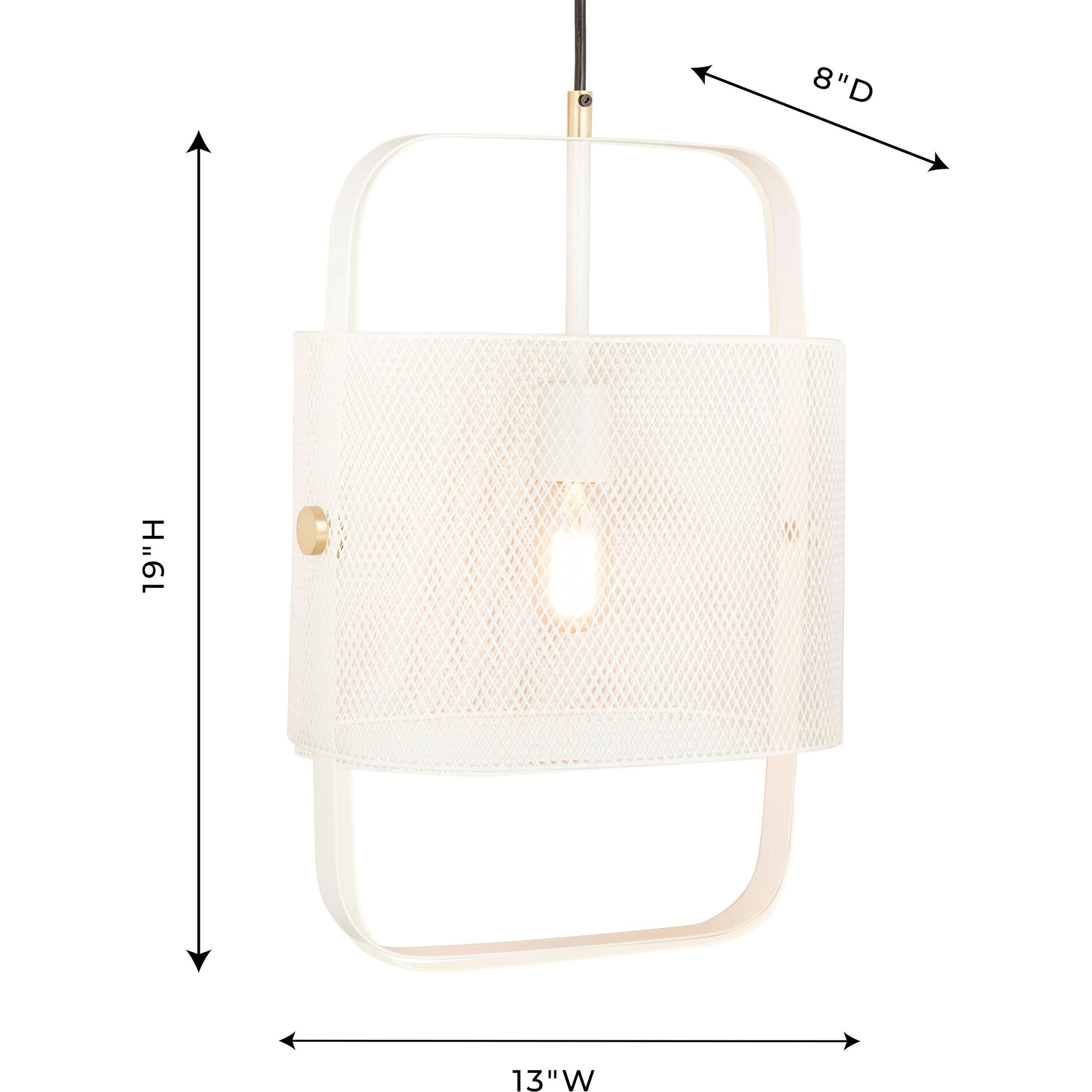 Klaus Pendant by TOV Furniture. Made from iron in a modern style.