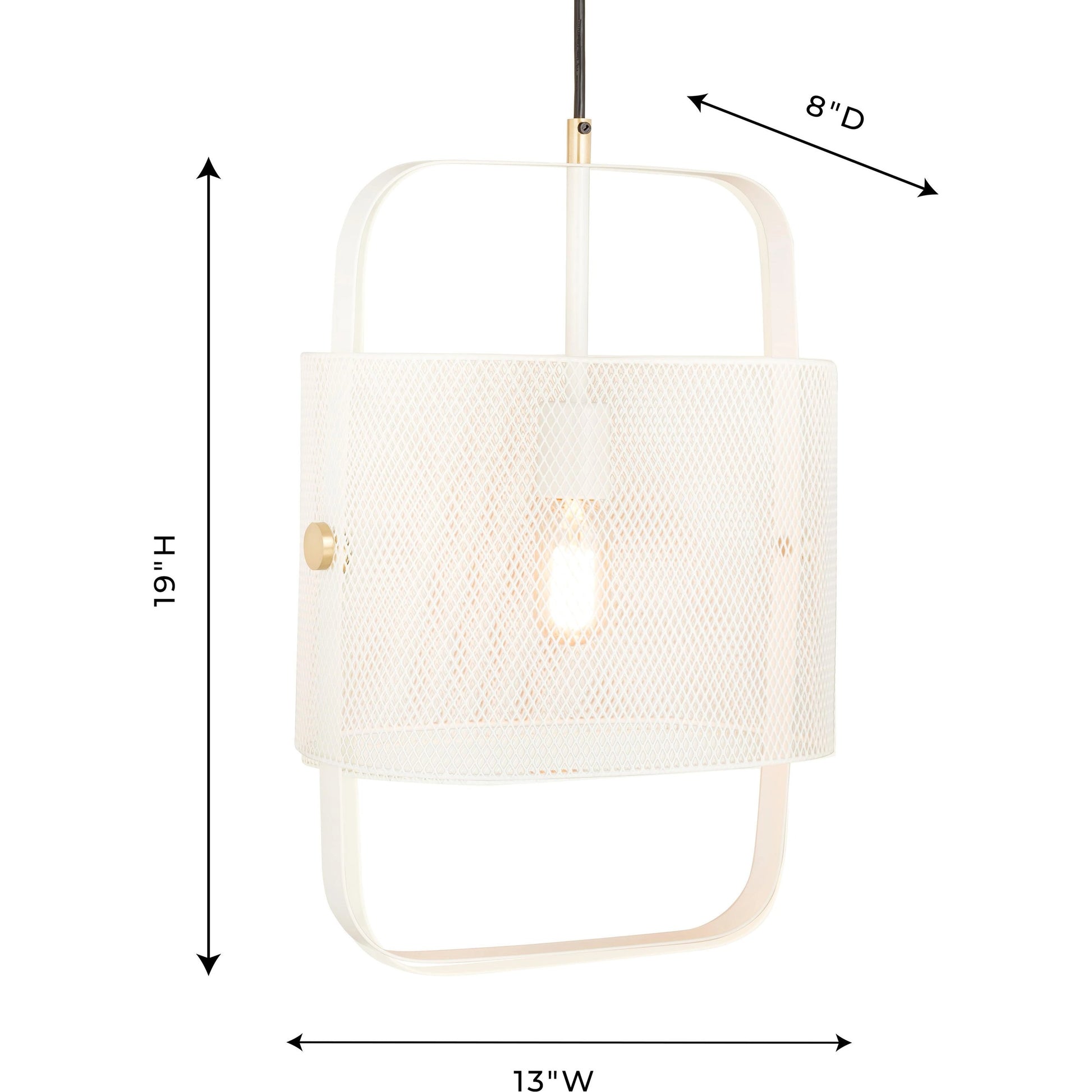 Klaus Pendant by TOV Furniture. Made from iron in a modern style.