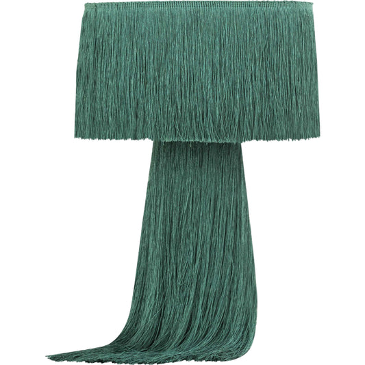 Atolla Tassel Table Lamp by TOV Furniture. Made from cotton in a eclectic & global style.