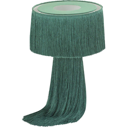 Atolla Tassel Table Lamp by TOV Furniture. Made from cotton in a eclectic & global style.