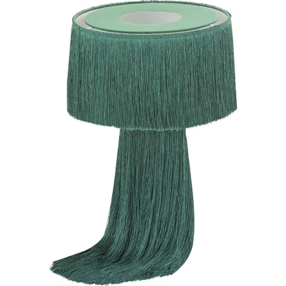 Atolla Tassel Table Lamp by TOV Furniture. Made from cotton in a eclectic & global style.