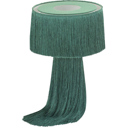Atolla Tassel Table Lamp by TOV Furniture. Made from cotton in a eclectic & global style.