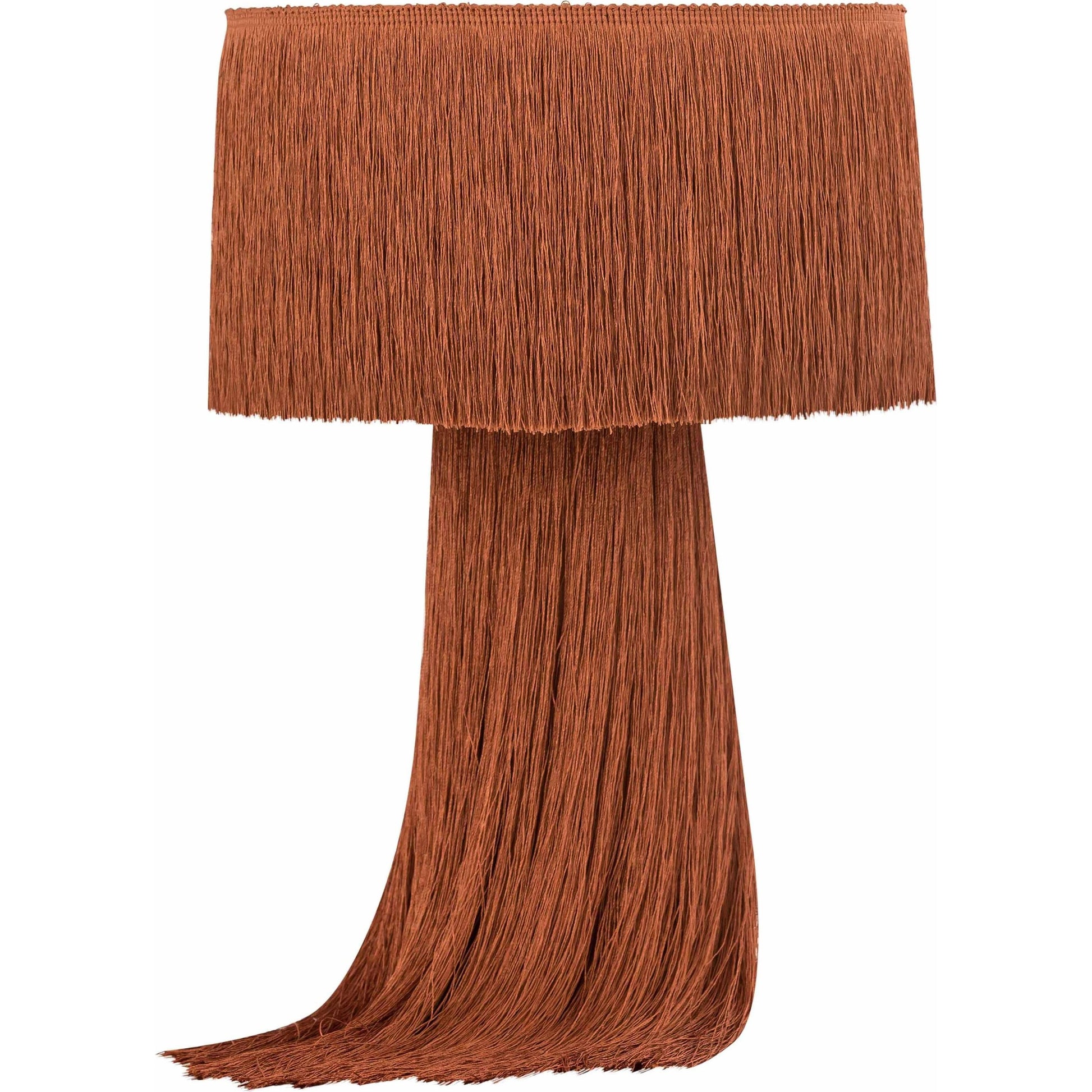 Atolla Tassel Table Lamp by TOV Furniture. Made from cotton in a eclectic & global style.