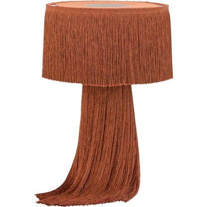 Atolla Tassel Table Lamp by TOV Furniture. Made from cotton in a eclectic & global style.