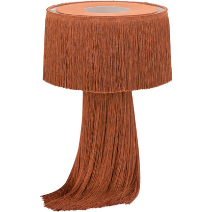 Atolla Tassel Table Lamp by TOV Furniture. Made from cotton in a eclectic & global style.