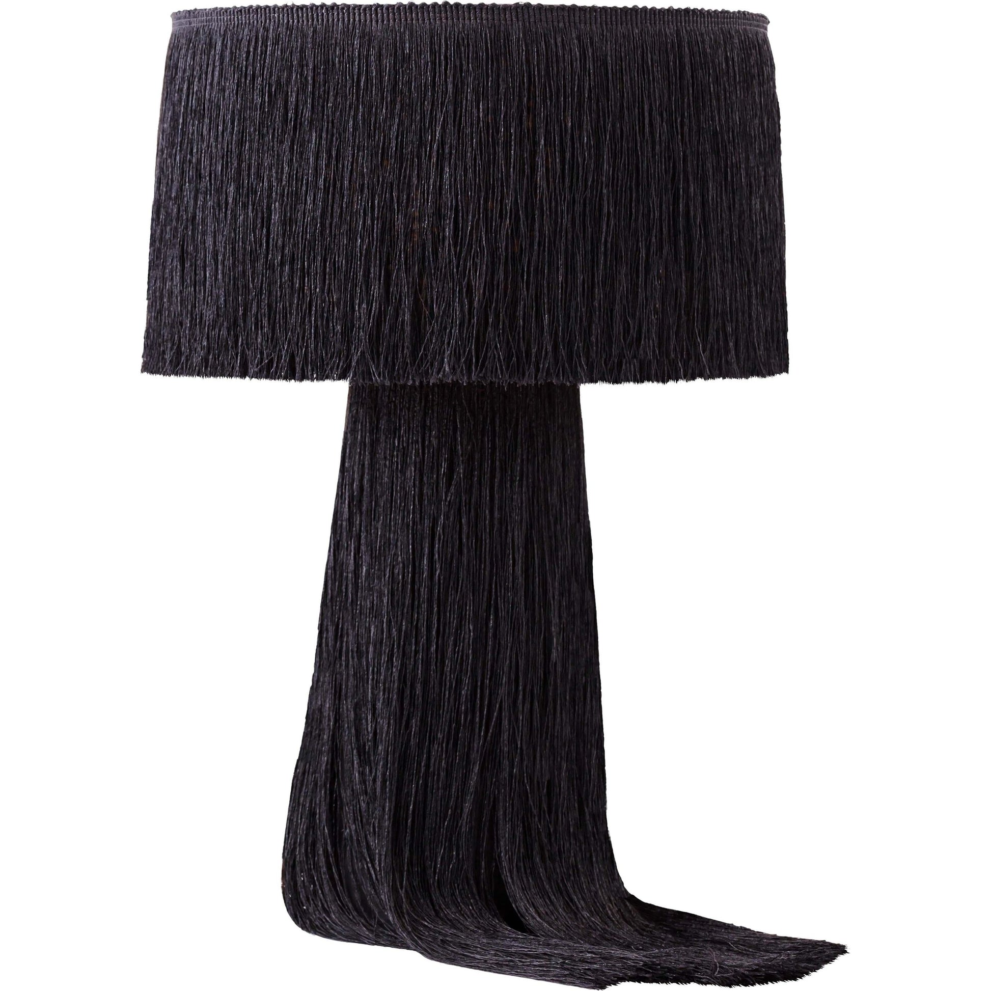 Atolla Tassel Table Lamp by TOV Furniture. Made from cotton in a eclectic & global style.