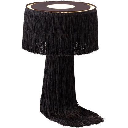 Atolla Tassel Table Lamp by TOV Furniture. Made from cotton in a eclectic & global style.